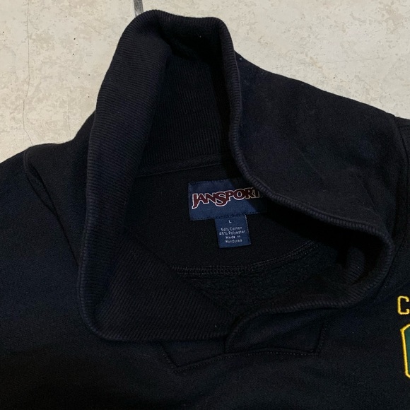Jansport Cal Poly Pomona CPP College Sweatshirt Men’s Size L Logo Emblem - Picture 4 of 8